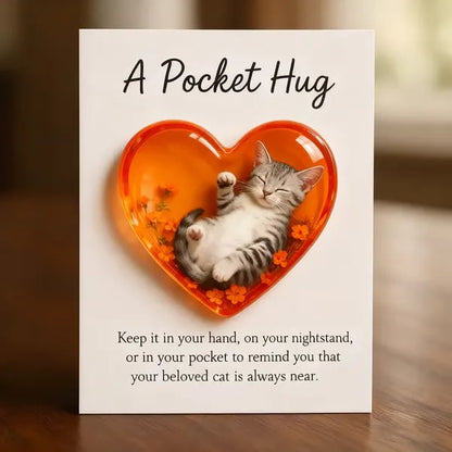 🎄Early Christmas Sale 49% OFF😺💖 Pocket Hug Cat Card--🎉Buy 2 VIP Shipping