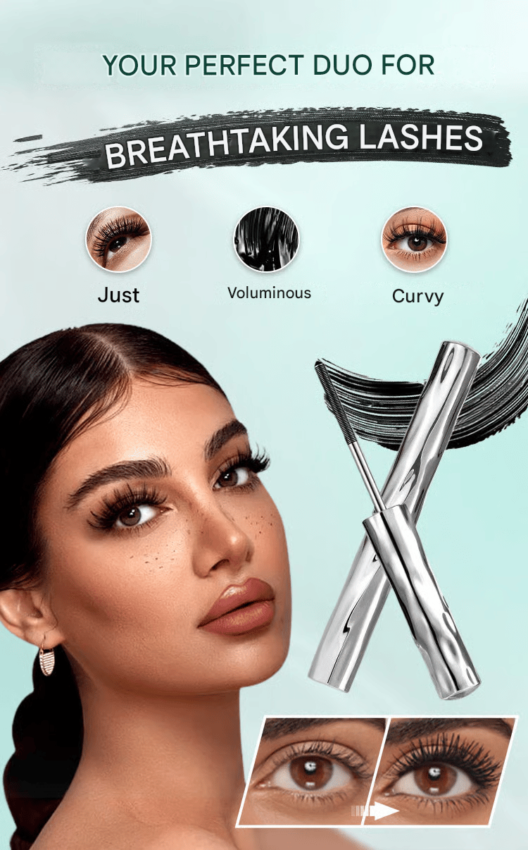 🏆Only $7.99Last Day Promotion!🎁Ultimate mascara set for lengthening and curling