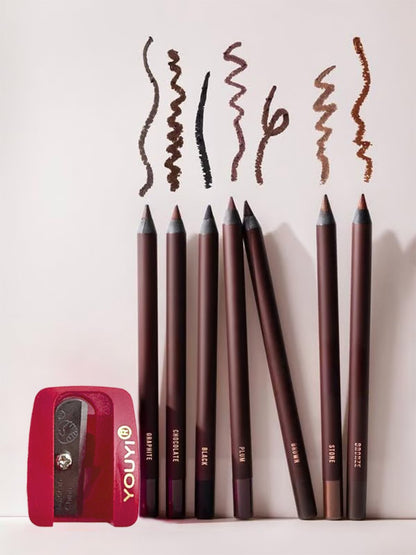 🎁Buy 1 Get 1 Free🏆Only $7.49 Each-🌟24 HR Waterproof Eyeliner Duo Sharpenable Eye Pencil💦
