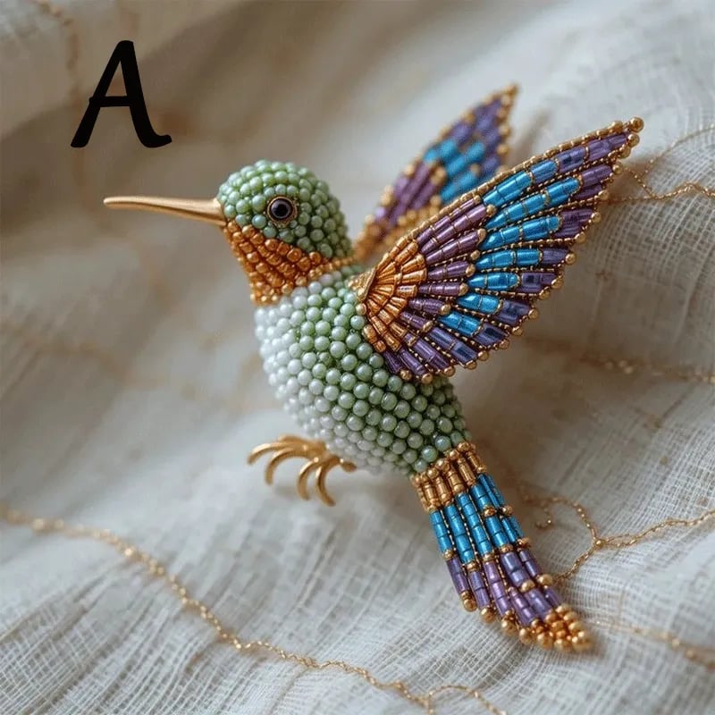 🔥LAST DAY 49% OFF – 🐦DIY Beaded Bird Craft Kit