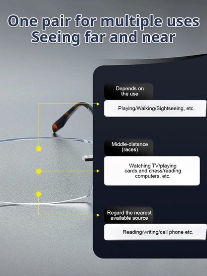 🔥Color-changing anti-blue light presbyopia glasses