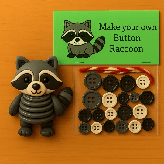 🎄🎁DIY Button Animal Ornaments