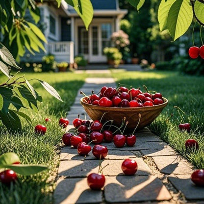 🏆75K+ SOLD! 🌳Cherry Tree Seeds – Delicious, Fresh Cherries Await!(🌿99% Germination)