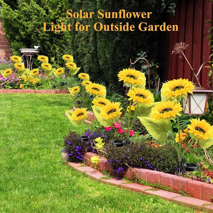 🌻Sunflower Solar Lights Outdoor Decor