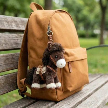 🔥LAST DAY BUY 2 GET 1 FREE🐎Ponytata Plush Pony Bag Charm and Keychain ✨2026 Year of the Horse Gift 🎁