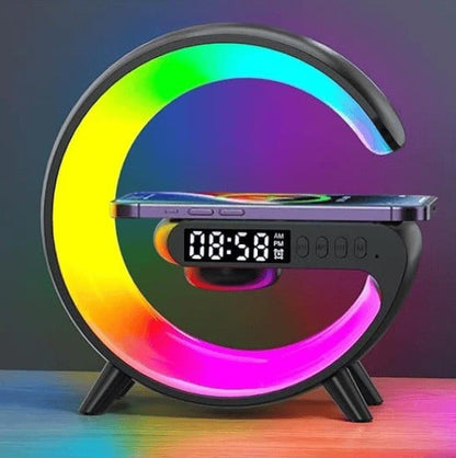 🎁Last Day Sale 49% OFF🔥3-in-1 Bluetooth Speaker Night Light with Wireless Charging