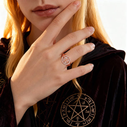 🔮💍Handmade Witch's Return-Knot Protection Ring💞Protect Your Loved Ones