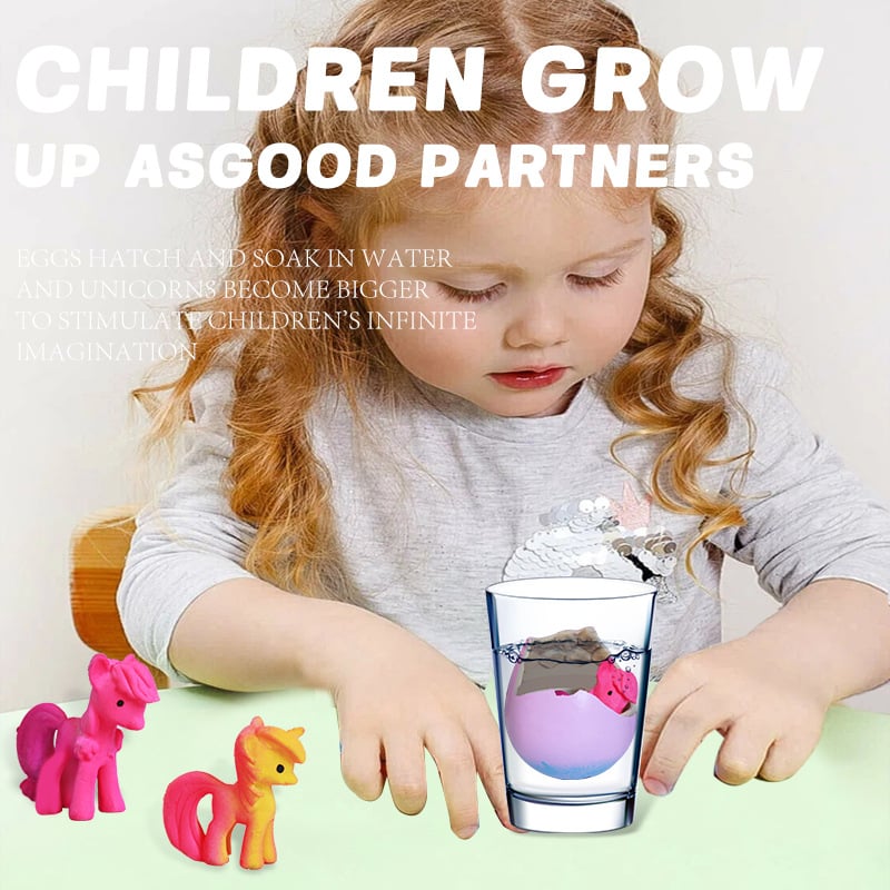 🔥Limited Time 49% Off✨6 Pack Hatching Growing Unicorn Eggs 🦄