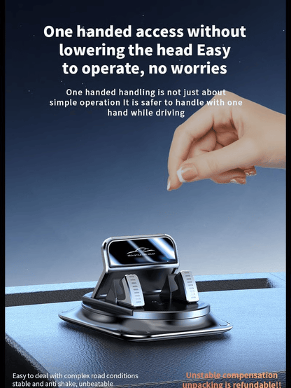 🔥 Last Day Sale  Car phone holder 360 degree rotation, suitable for car navigation in-car dashboard
