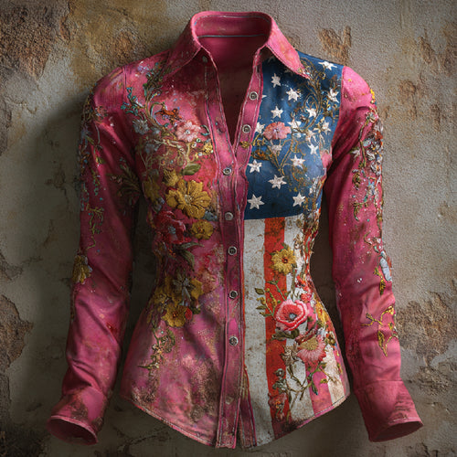 Women's US 250th Anniversary Casual Shirt