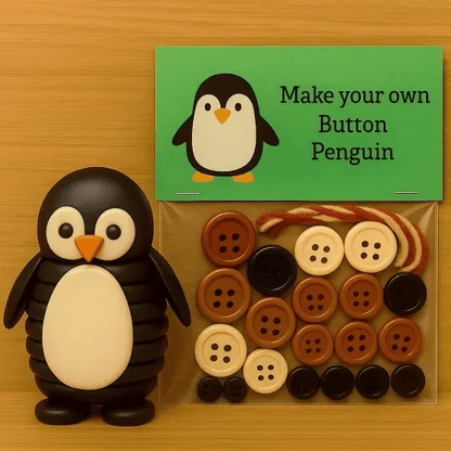 🎄🎁DIY Button Animal Ornaments