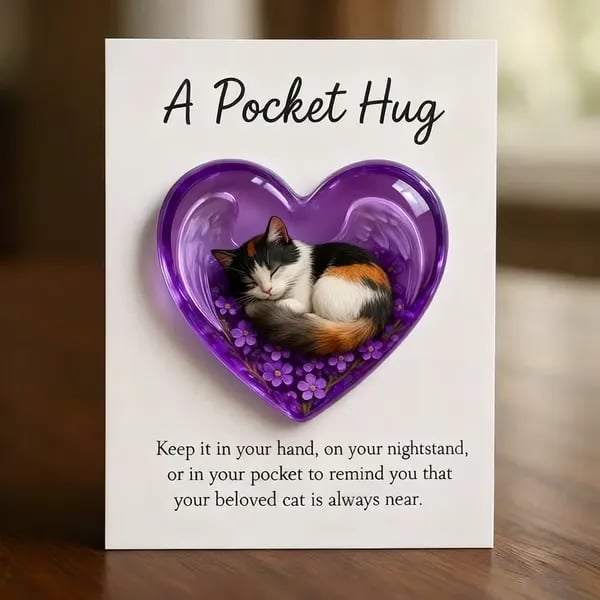 🎄Early Christmas Sale 49% OFF😺💖 Pocket Hug Cat Card--🎉Buy 2 VIP Shipping
