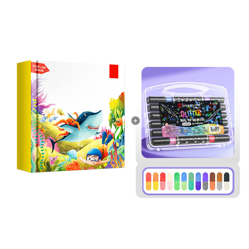 ✨【Kids' Animal-Themed Pop-Up Books】✨