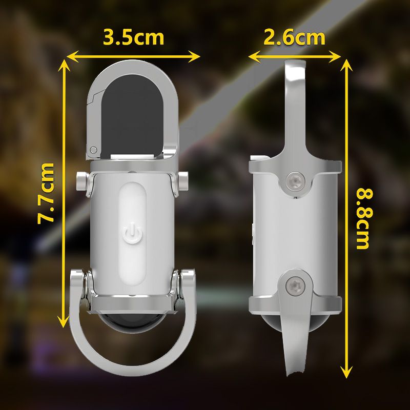 1200LM Super Bright Mini Keychain Flashlight Waterproof（Compact and ready, for every moment that matters）