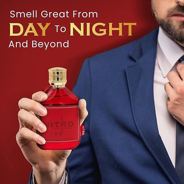 🎁Last Day Promotion 49% OFF-Dumont Nitro Red For Men 3.4 Oz Eau De Parfum Spray