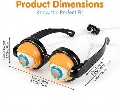 👀Novelty Funny Glasses with Winking Eye Mechanism