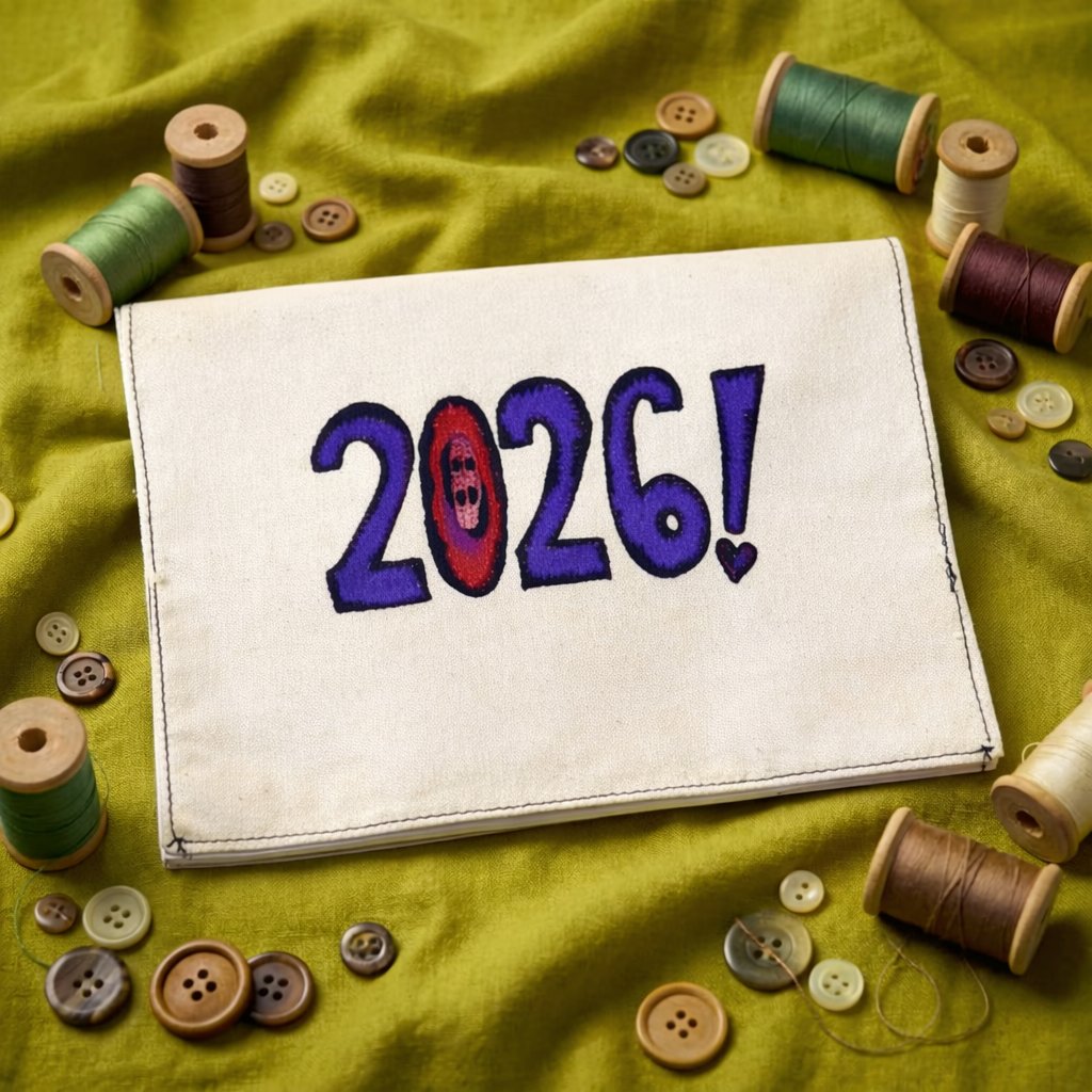 🪡📆Fabric Calendar +Buttons*400