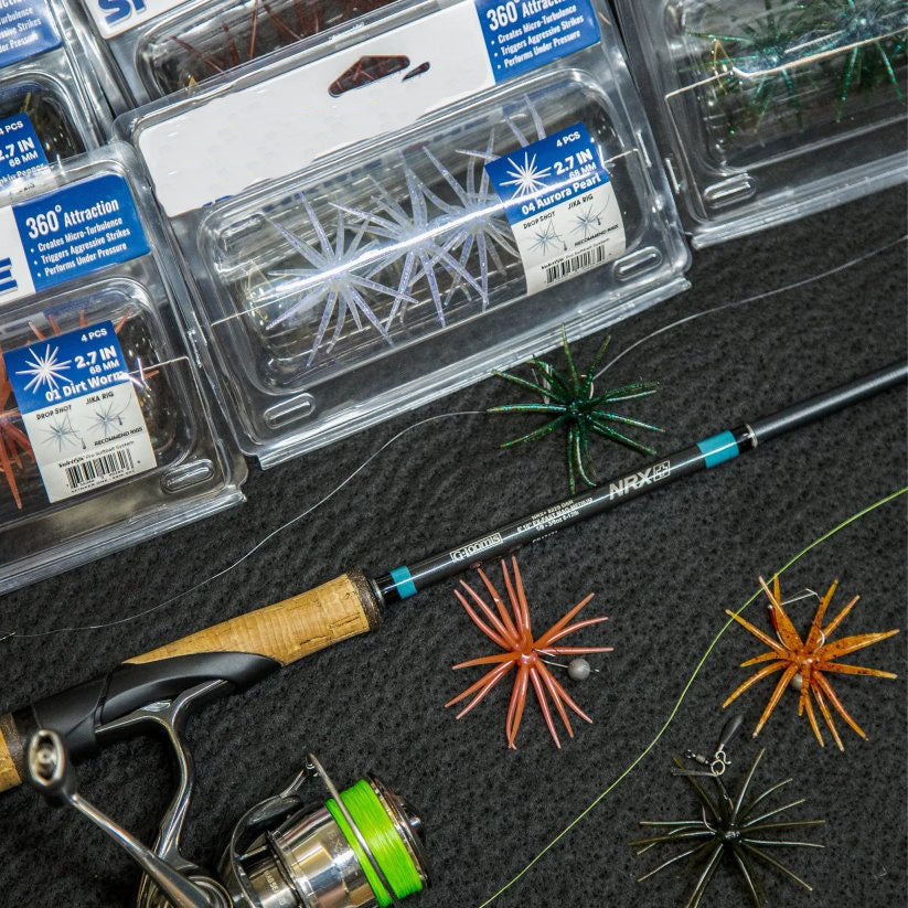 🎁Last Day Promotion 49% OFF🔥Tentacle Soft Plastic Fishing Lure, Finesse Bass Bait for Drop Shot Wacky Rig, Slow Sinking