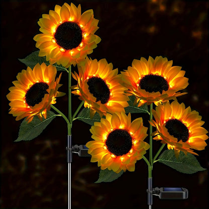 🌻Sunflower Solar Lights Outdoor Decor