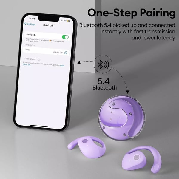 🏆 #1 Best Seller – AI-Powered Wireless Bluetooth 5.4 Earphones | Ultra-Clear Translation & Perfect iOS & Android Fit! 🎧🤖✨