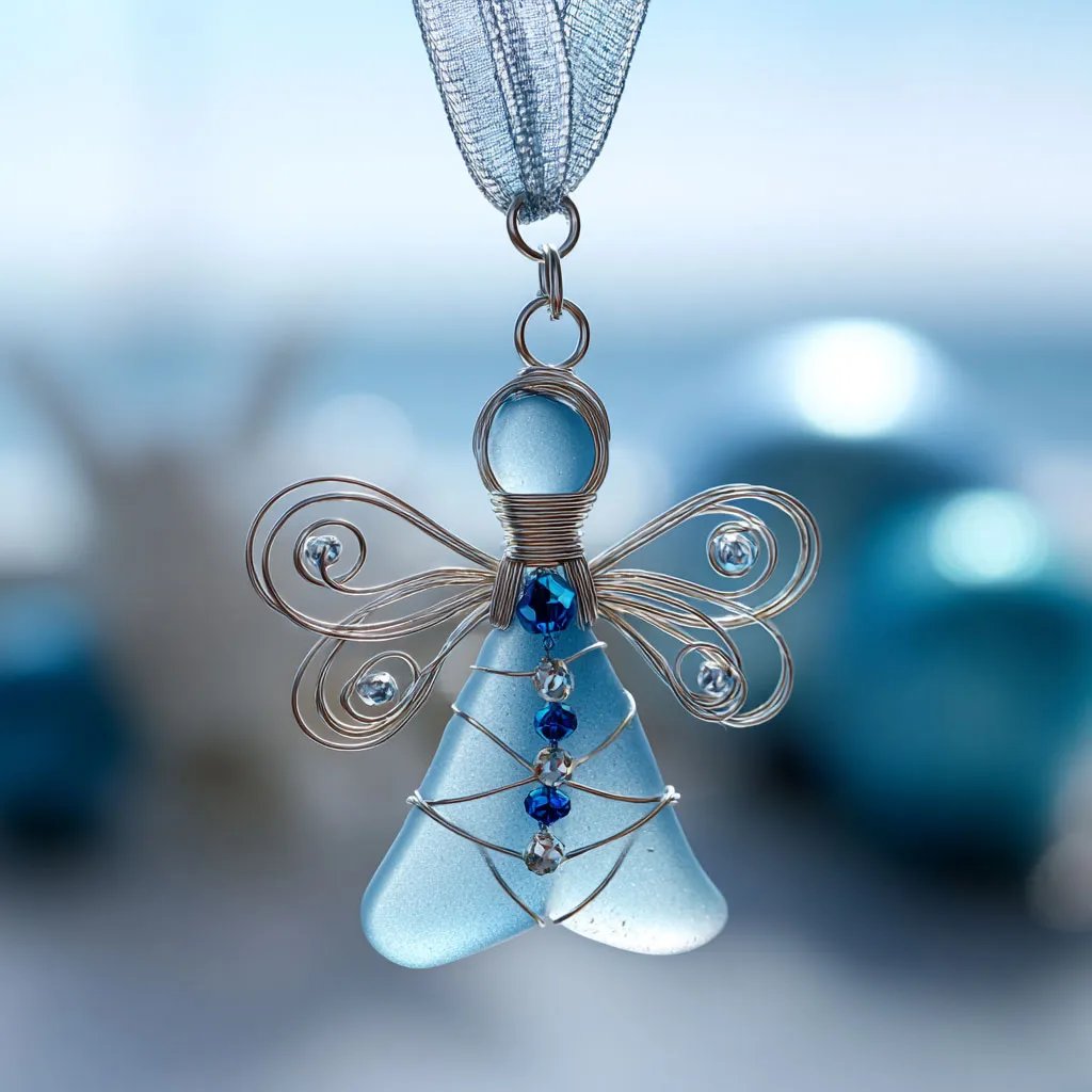 🌊Handmade Angel Ornament