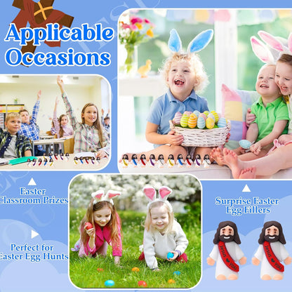 Last Day Only $7.99 (10 PCS)🔥Original Design Mini Jesus Figures - Jesus Loves You💖
