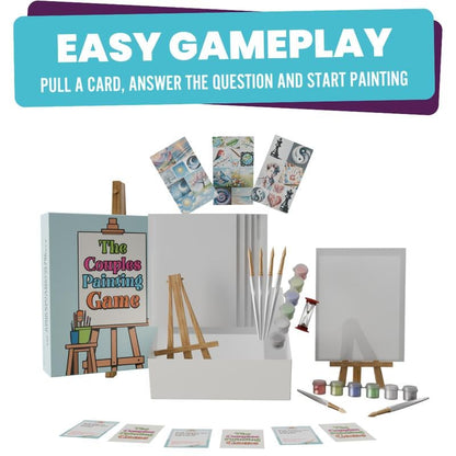 🔥LAST DAY 49% OFF - 🎨The Couples Painting Game❤️