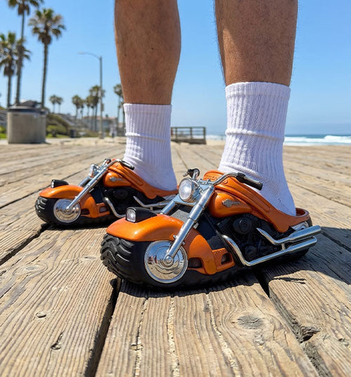 These Harley Clogs Turn Your Hallway Into Route 66