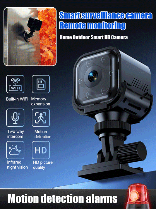 🏆Black Friday 60% OFF-AS03 Smart WiFi Security Camera – 1080P HD, Night Vision, Motion Detection, Low Power