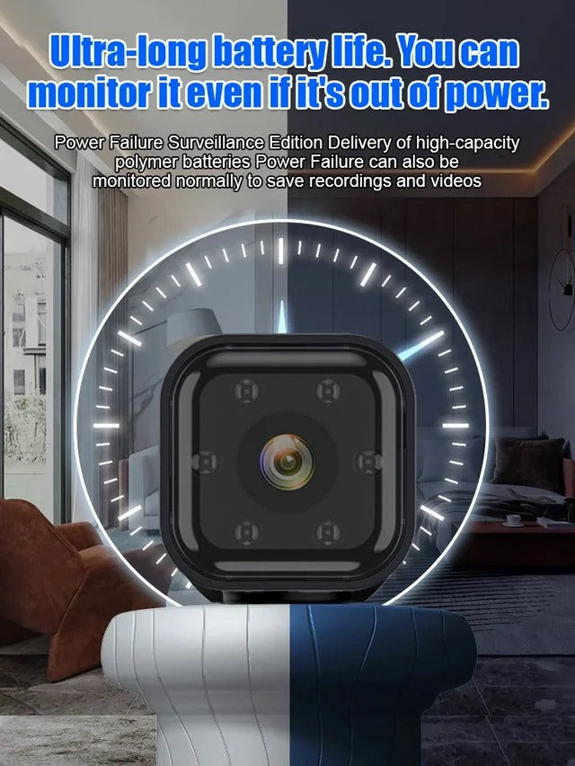 🏆Black Friday 60% OFF-AS03 Smart WiFi Security Camera – 1080P HD, Night Vision, Motion Detection, Low Power
