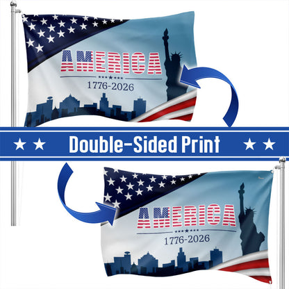 250 years of America Grommet  Flag