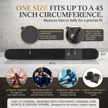 Concealed Carry Belly Band Holster – Secure, Comfortable & No-Print Design
