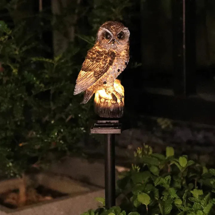 🦉 Mother's Day Sale — Buy More Save More! Solar Owl Garden Light | Waterproof, Auto On/Off 🌙✨