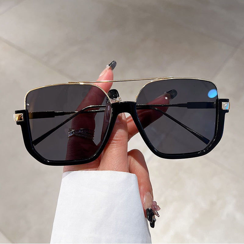 Black ＆Gold Frame + Black ＆Gray Lenses