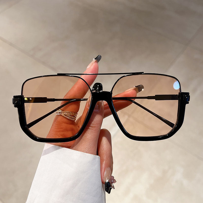 Black Frame + Teal Lenses