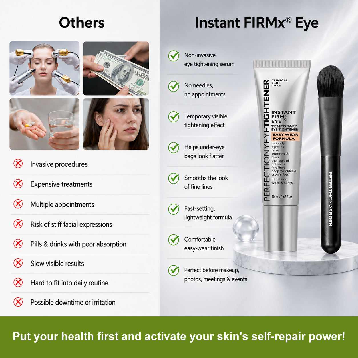 🧠👨‍⚕️ Made & Shipped in the USA ✨ Instant FIRMx® Eye – Temporary Tightening & Smoothing Treatment 🔥 Last Chance: Save 70% Today