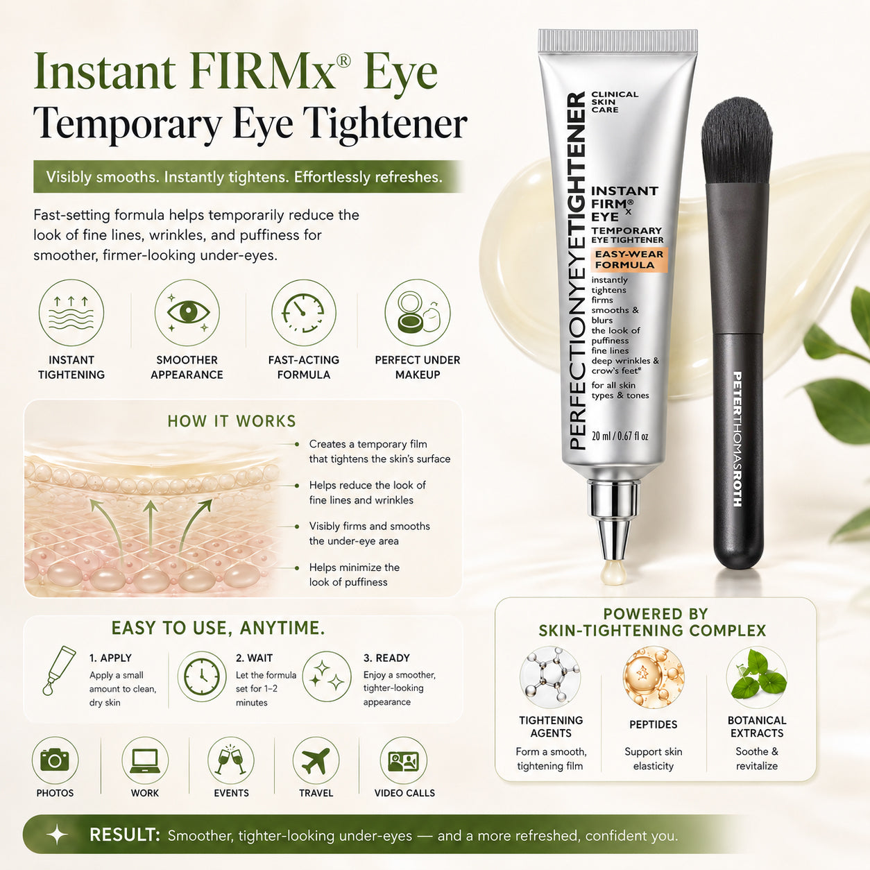 🧠👨‍⚕️ Made & Shipped in the USA ✨ Instant FIRMx® Eye – Temporary Tightening & Smoothing Treatment 🔥 Last Chance: Save 70% Today