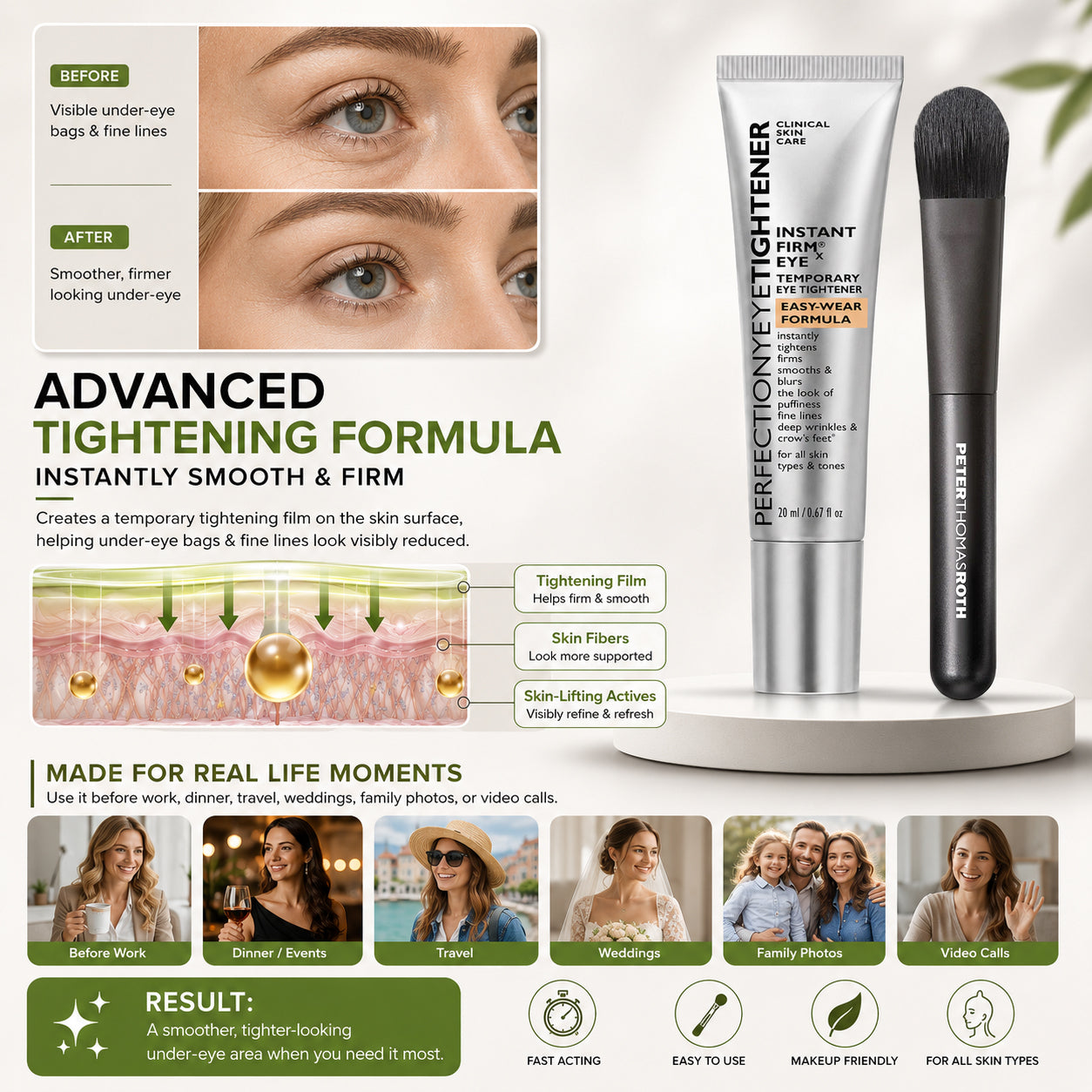 🧠👨‍⚕️ Made & Shipped in the USA ✨ Instant FIRMx® Eye – Temporary Tightening & Smoothing Treatment 🔥 Last Chance: Save 70% Today